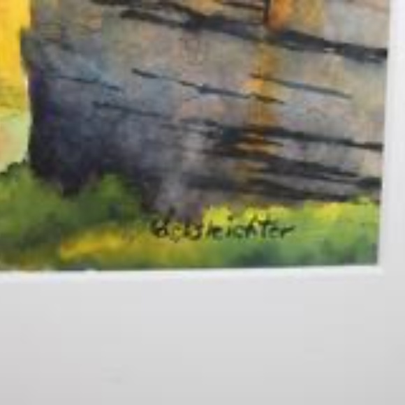 Gelsleichter Original"Thru the Pass." Fine Art - Picture 3 of 5